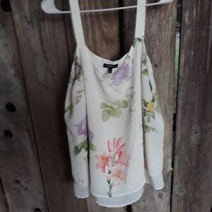 Lane Bryant floral tank top